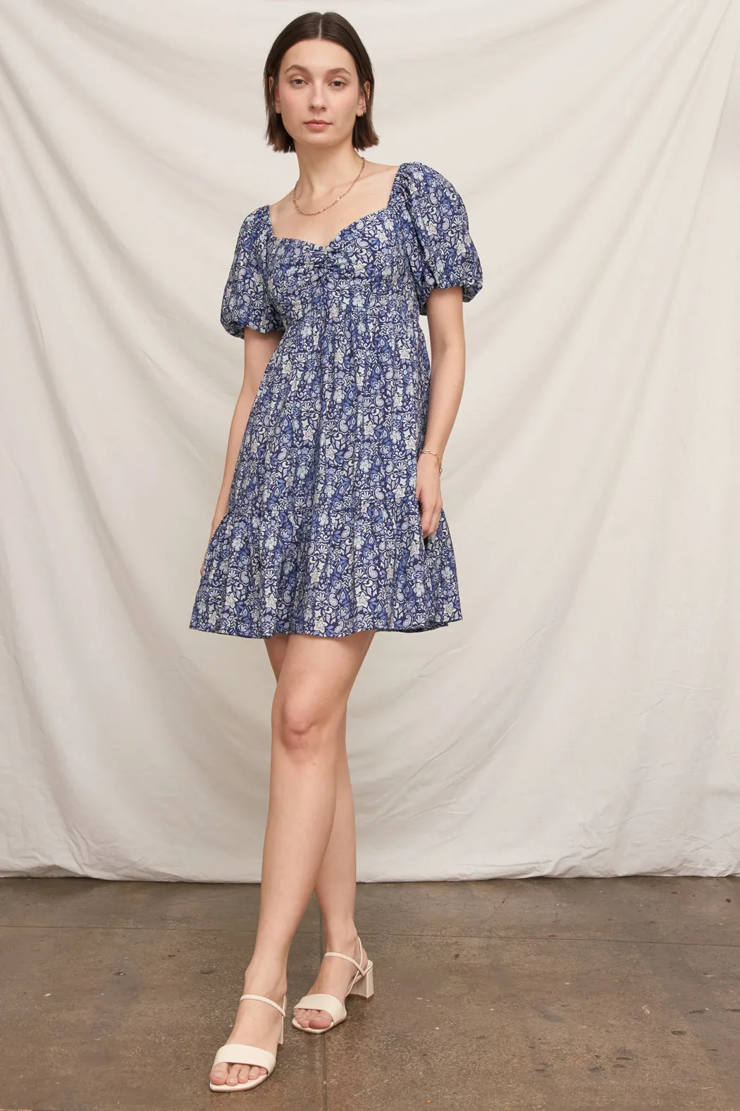 Bora Bora Floral Mini Dress sold by En Creme product image thumbnail 4