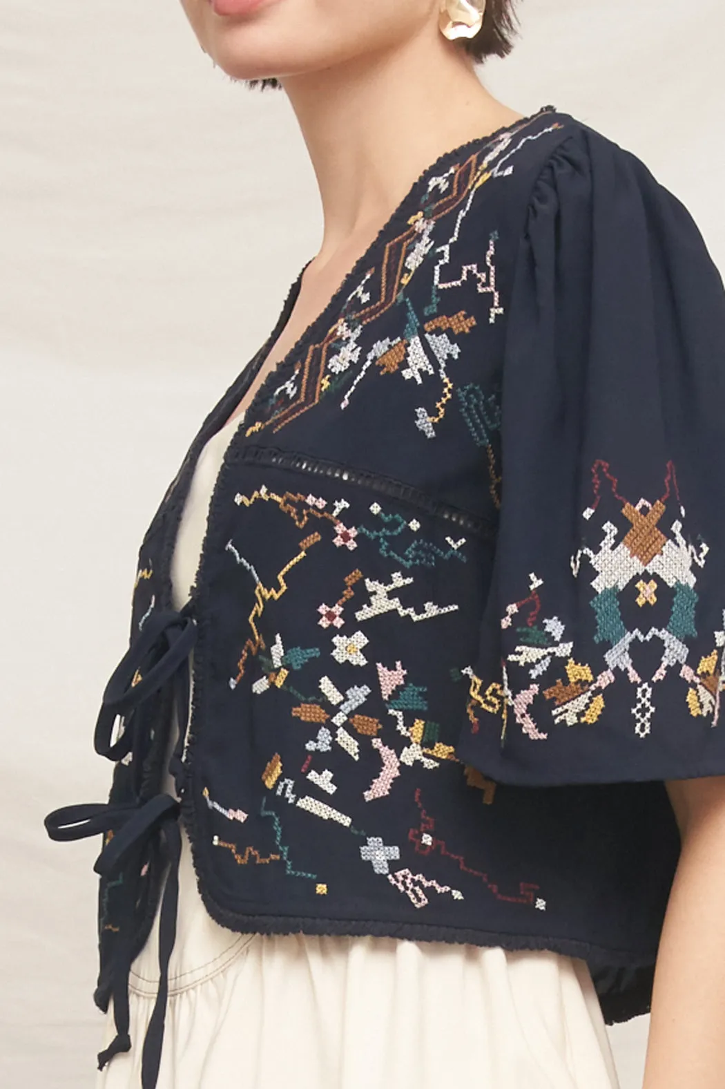 Maya Embroidery Top sold by En Creme product image thumbnail 2