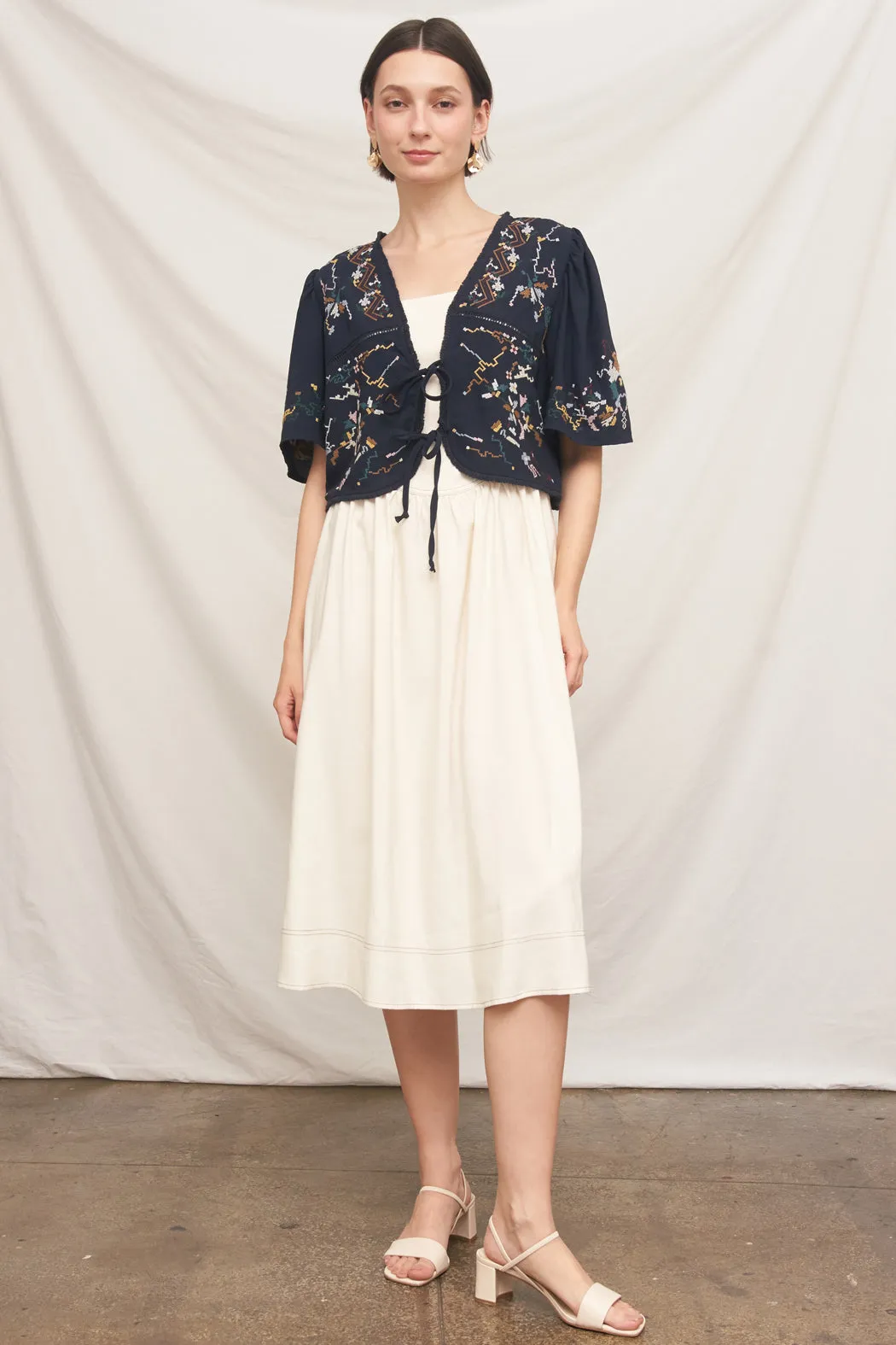 Maya Embroidery Top sold by En Creme product image thumbnail 3