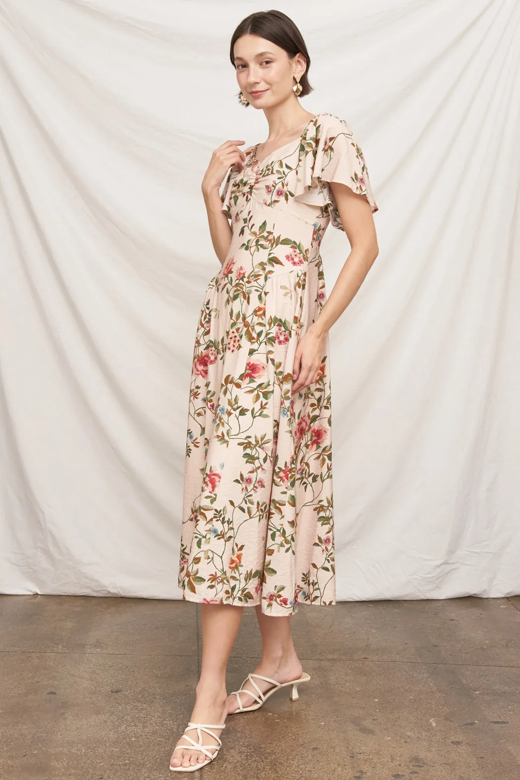 Eternally Yours Floral Midi sold by En Creme product image thumbnail 4