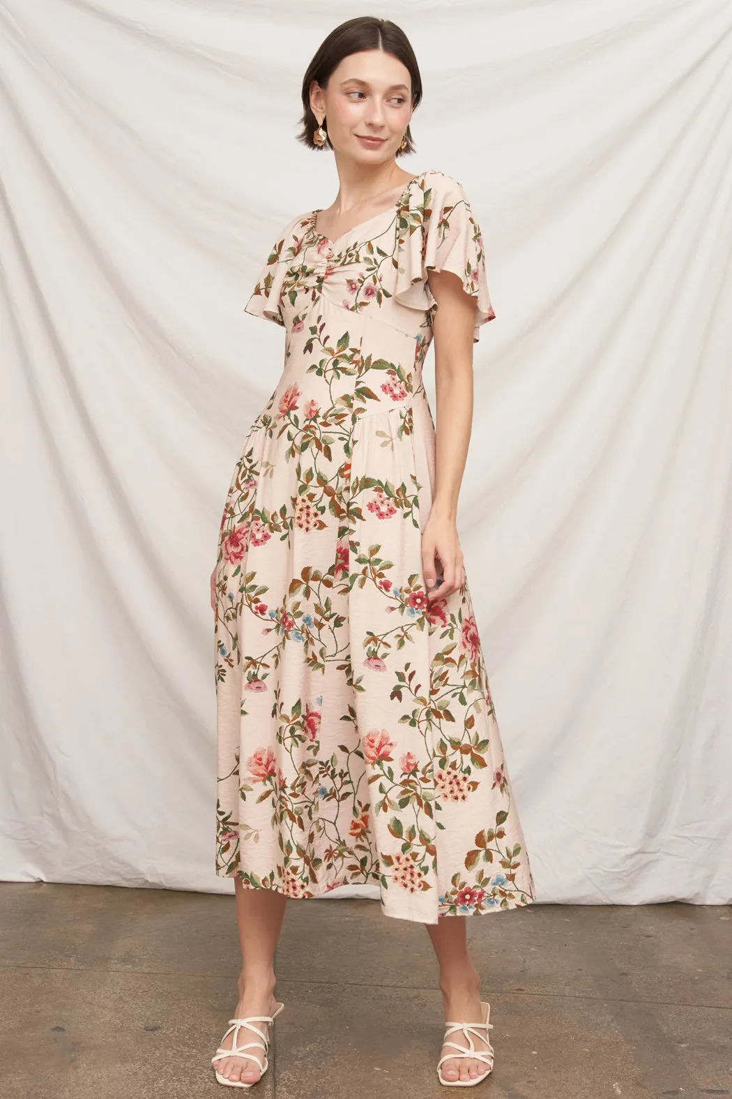 Eternally Yours Floral Midi sold by En Creme product image thumbnail 3