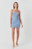 Ruched Tulle Mini Dress sold by Endless Rose