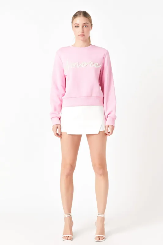 Amore Sweatshirt sold by Endless Rose