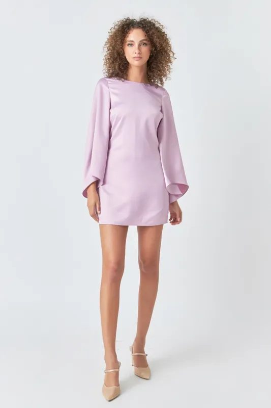 Bell-Sleeve Mini Dress - Final Sale sold by Endless Rose