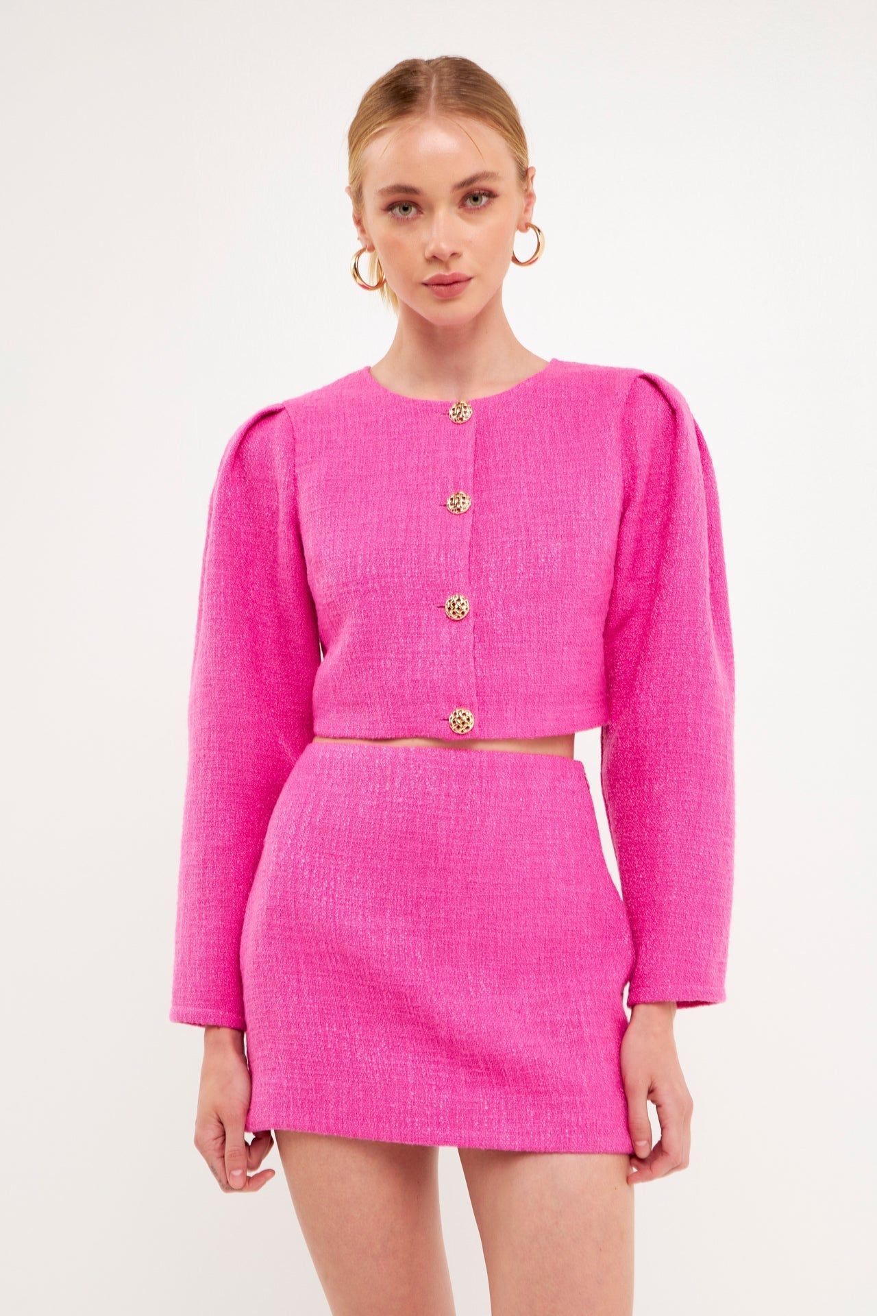 Sale of Cropped Tweed Jacket sold by Endless Rose product image thumbnail 5