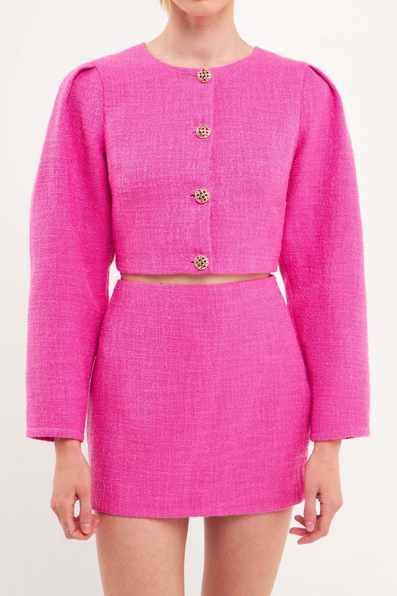 Sale of Cropped Tweed Jacket sold by Endless Rose product image thumbnail 2