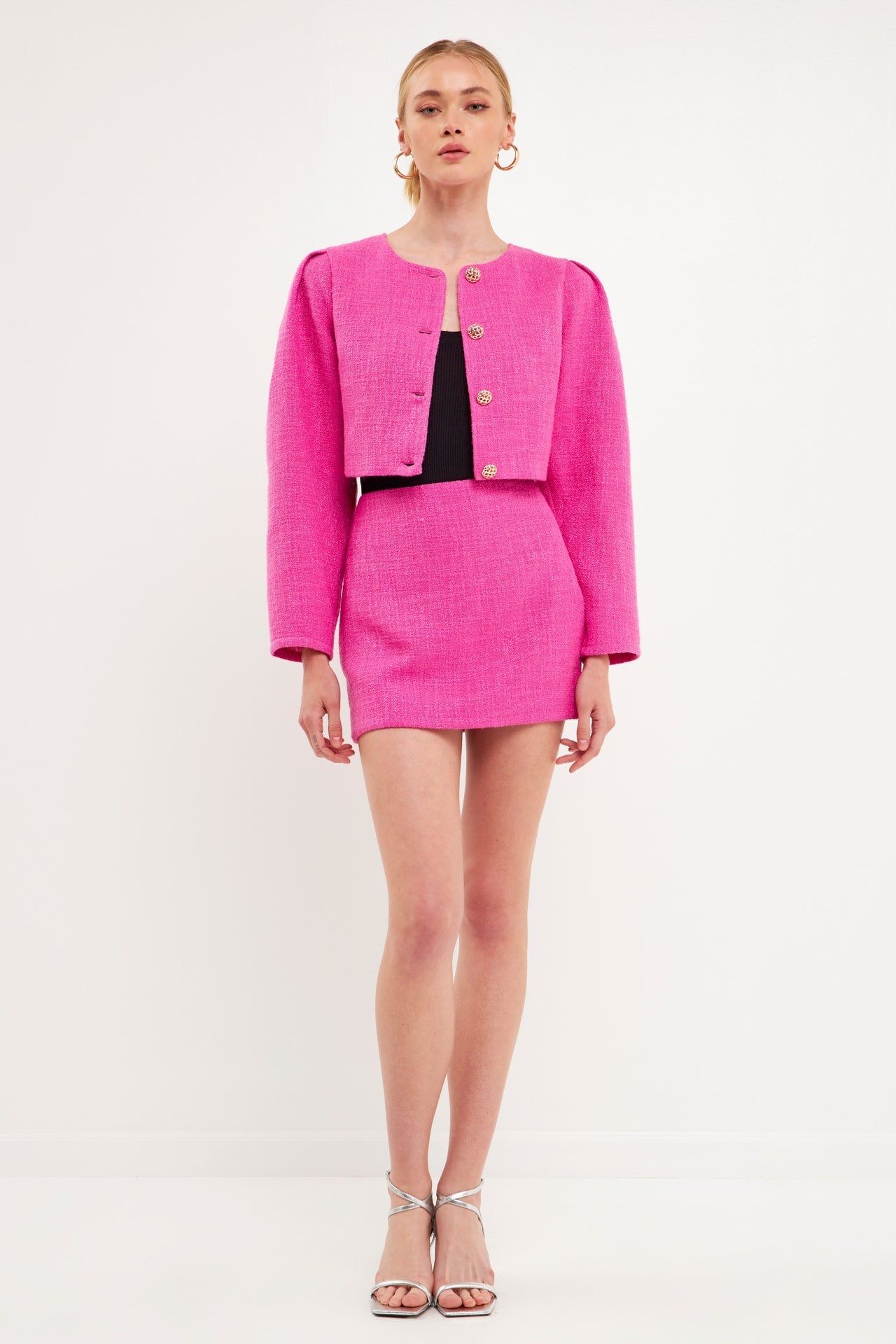 Sale of Cropped Tweed Jacket sold by Endless Rose