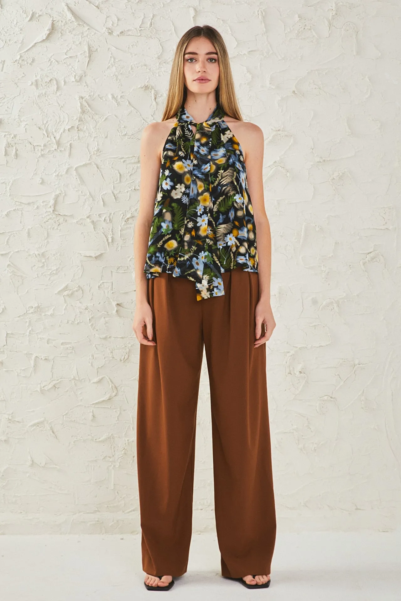 Floral Halter Top sold by Endless Rose