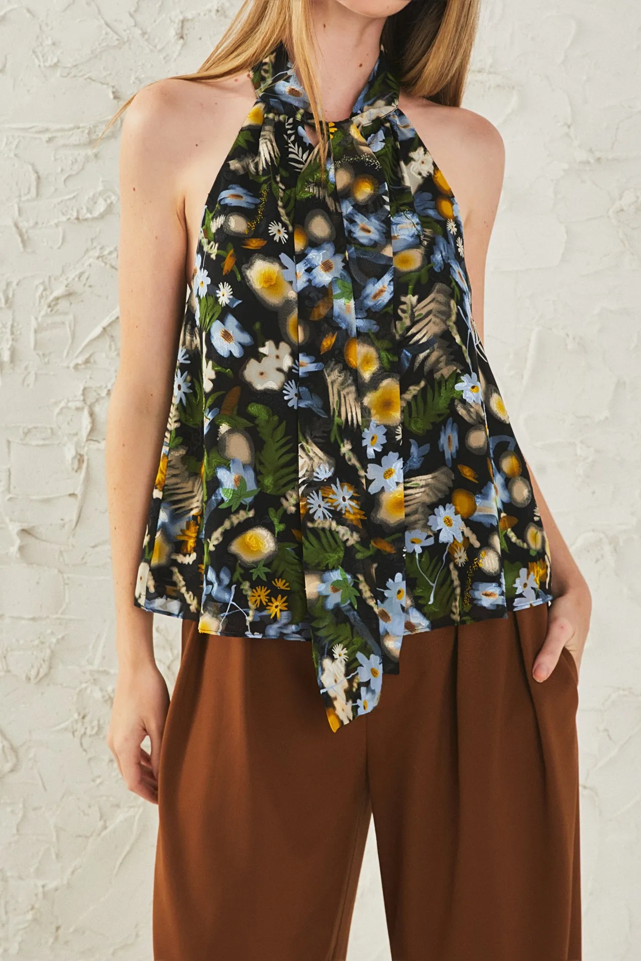Floral Halter Top sold by Endless Rose product image thumbnail 2