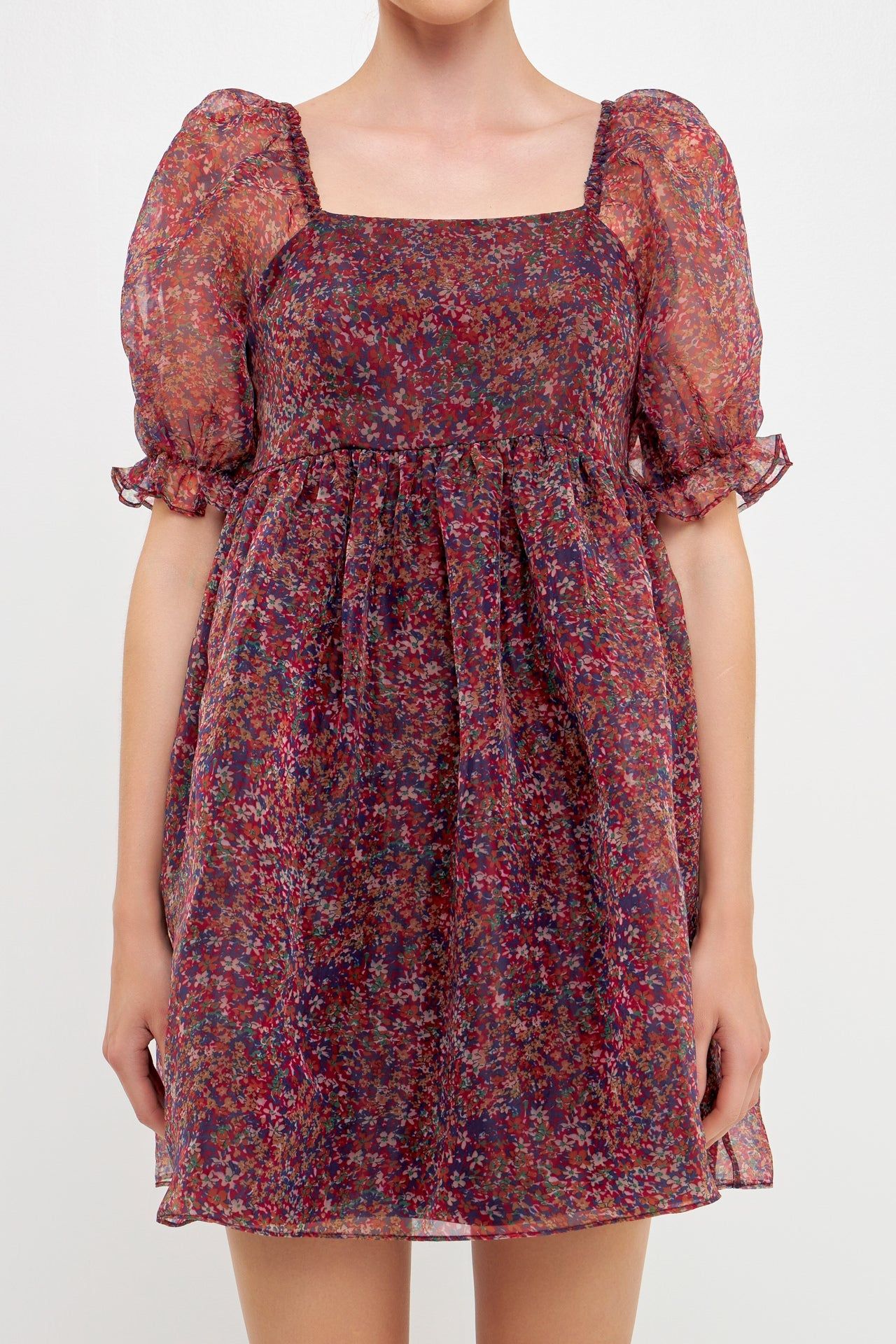 Floral Puff Mini Dress sold by Endless Rose product image thumbnail 2