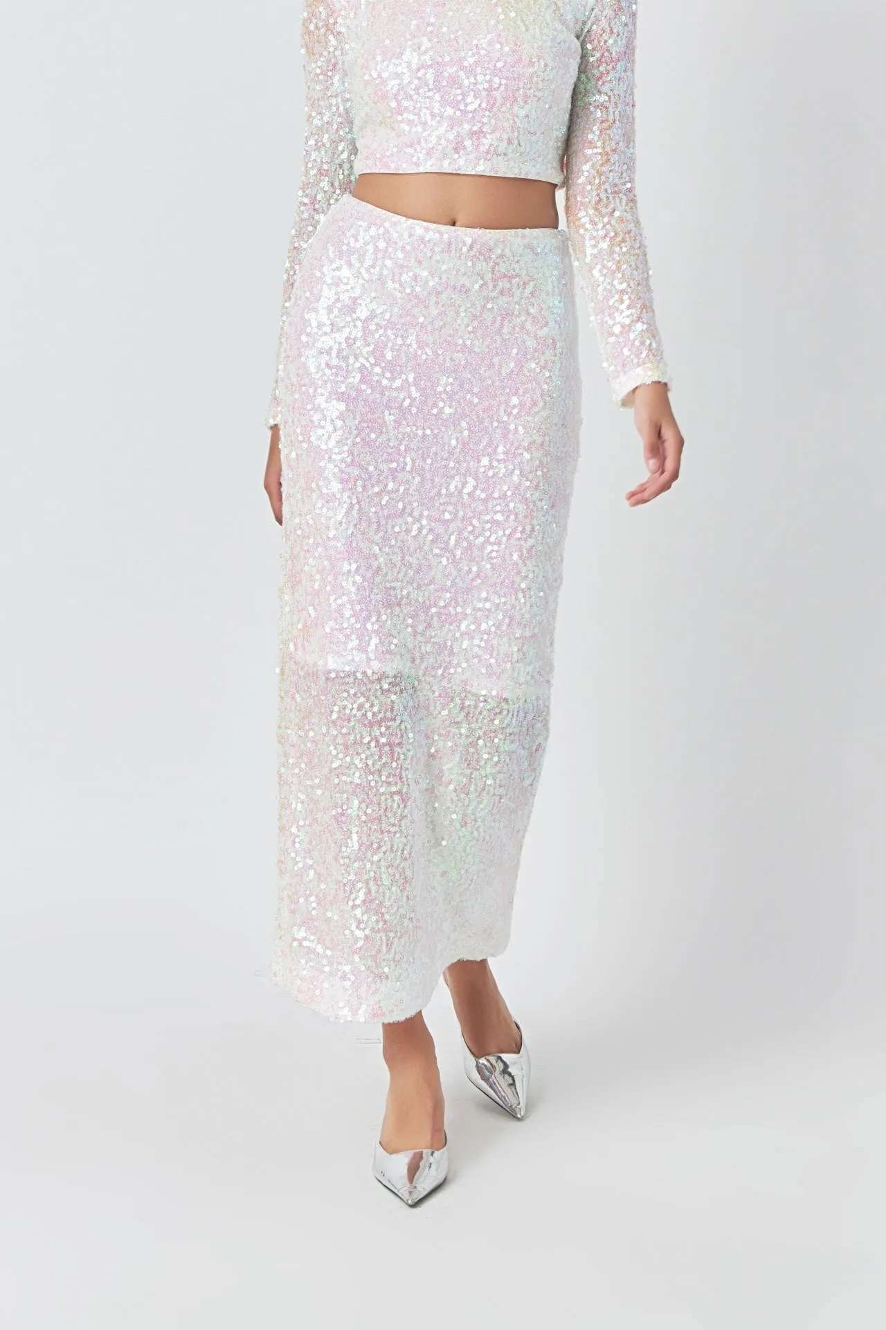 Sequins Maxi Skirt sold by Endless Rose product image thumbnail 2