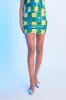 Checkered Sequin Mini Skirt sold by Endless Rose