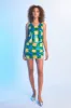 Checkered Sequin Mini Skirt sold by Endless Rose