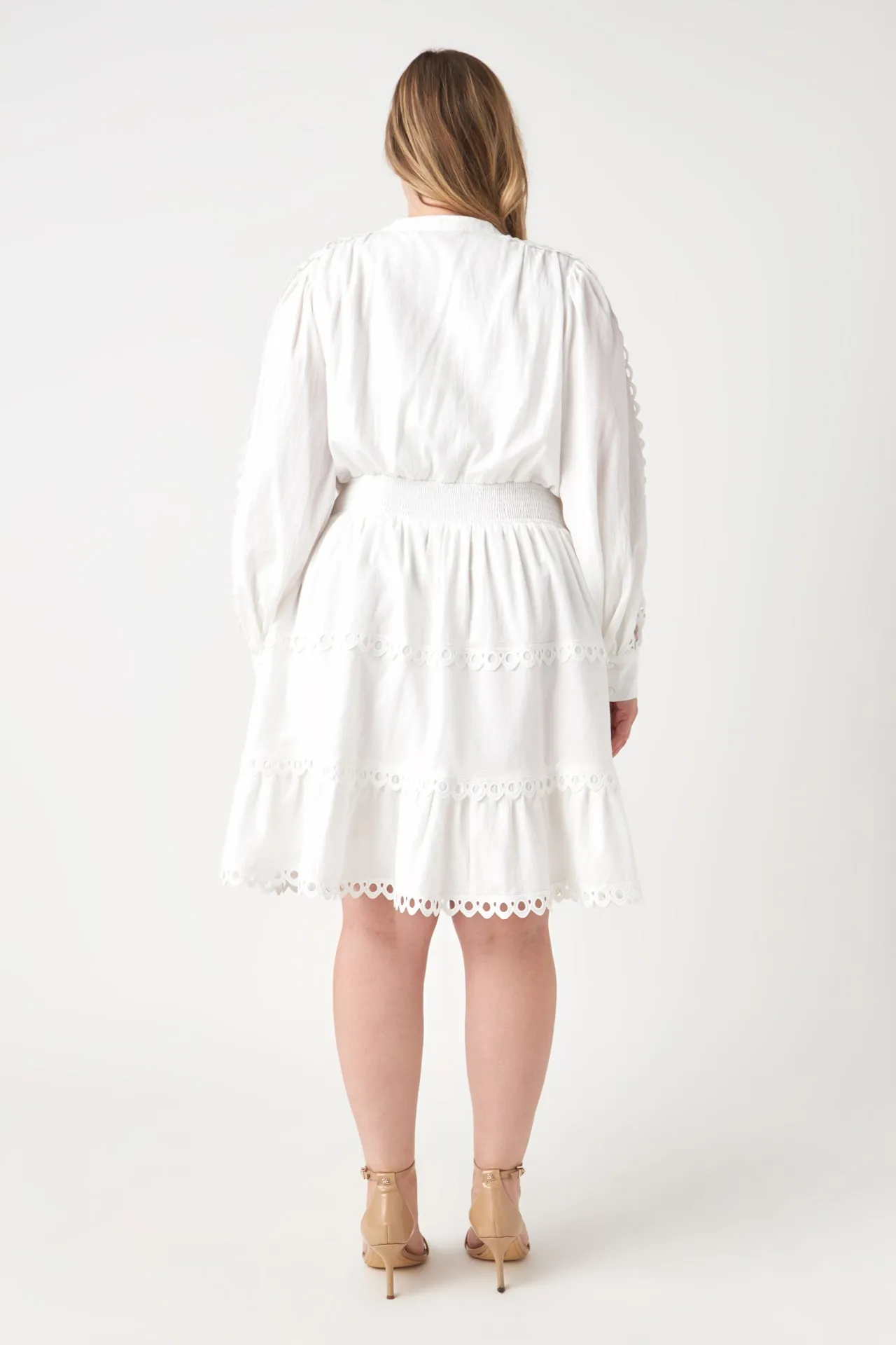 Lace Trim Mini Dress sold by Endless Rose product image thumbnail 4