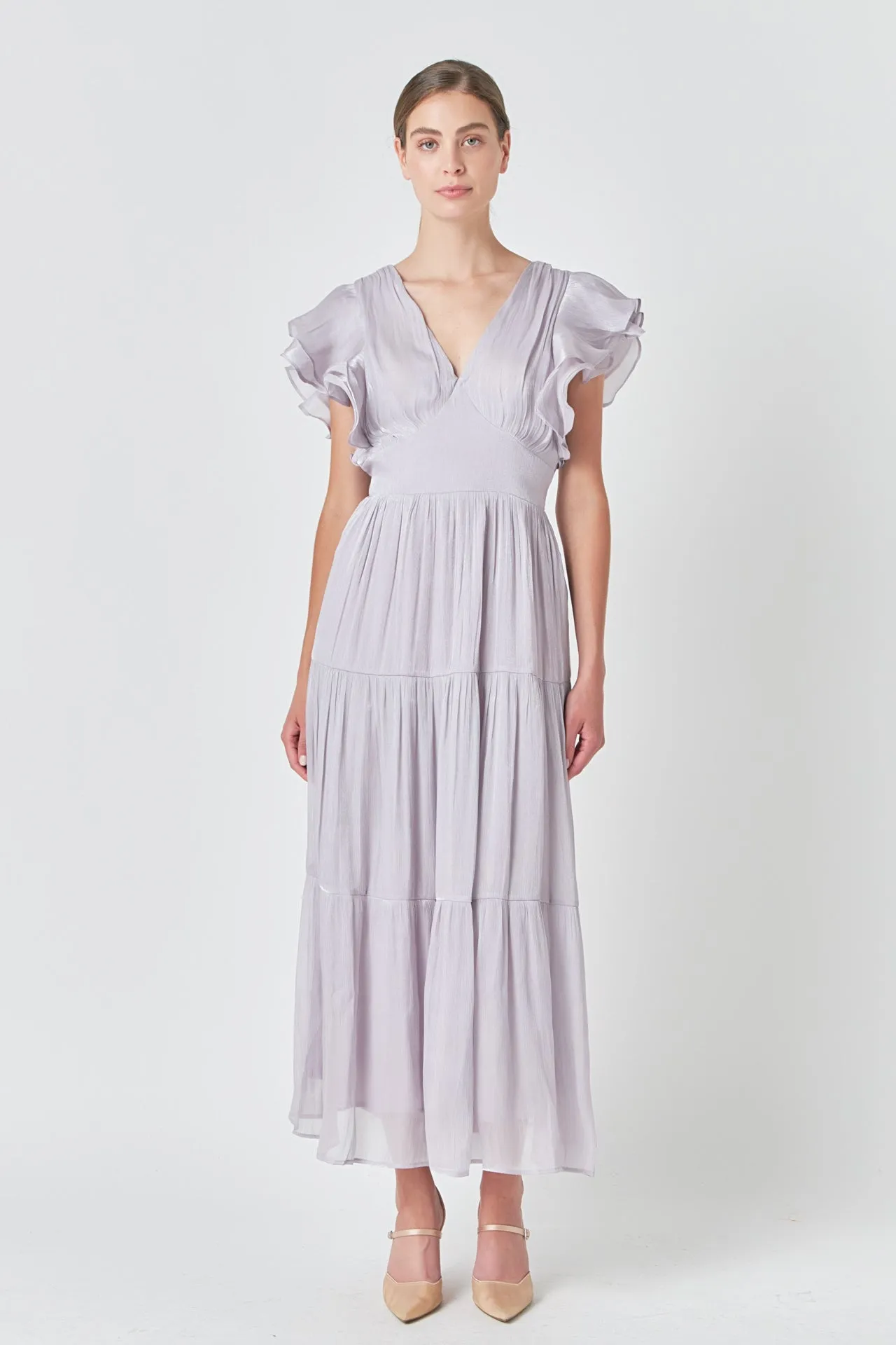 Open Back Maxi Dress sold by Endless Rose