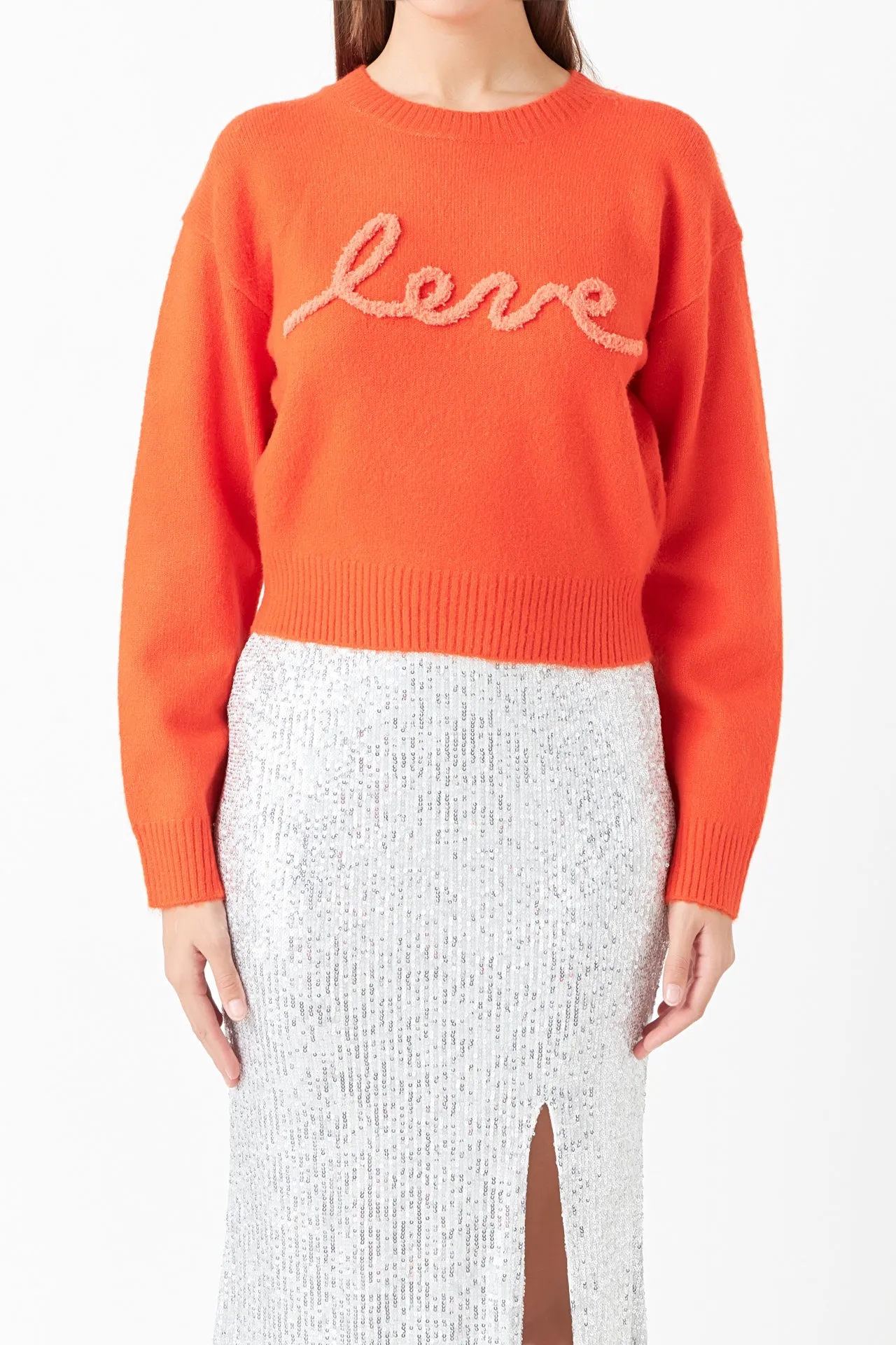 Crewneck Love Sweater sold by Endless Rose product image thumbnail 2