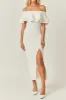 Off the Shoulder Ruffle Maxi Dress - Final Sale sold by Endless Rose