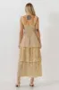 Floral Lace Trim Detail Maxi Dress sold by Endless Rose