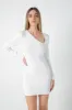 Cut out Long Sleeve Mini Dress sold by Endless Rose