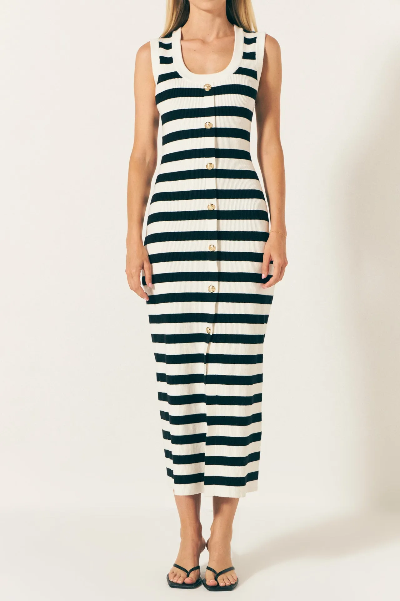 Striped Midi Dress sold by Endless Rose product image thumbnail 2