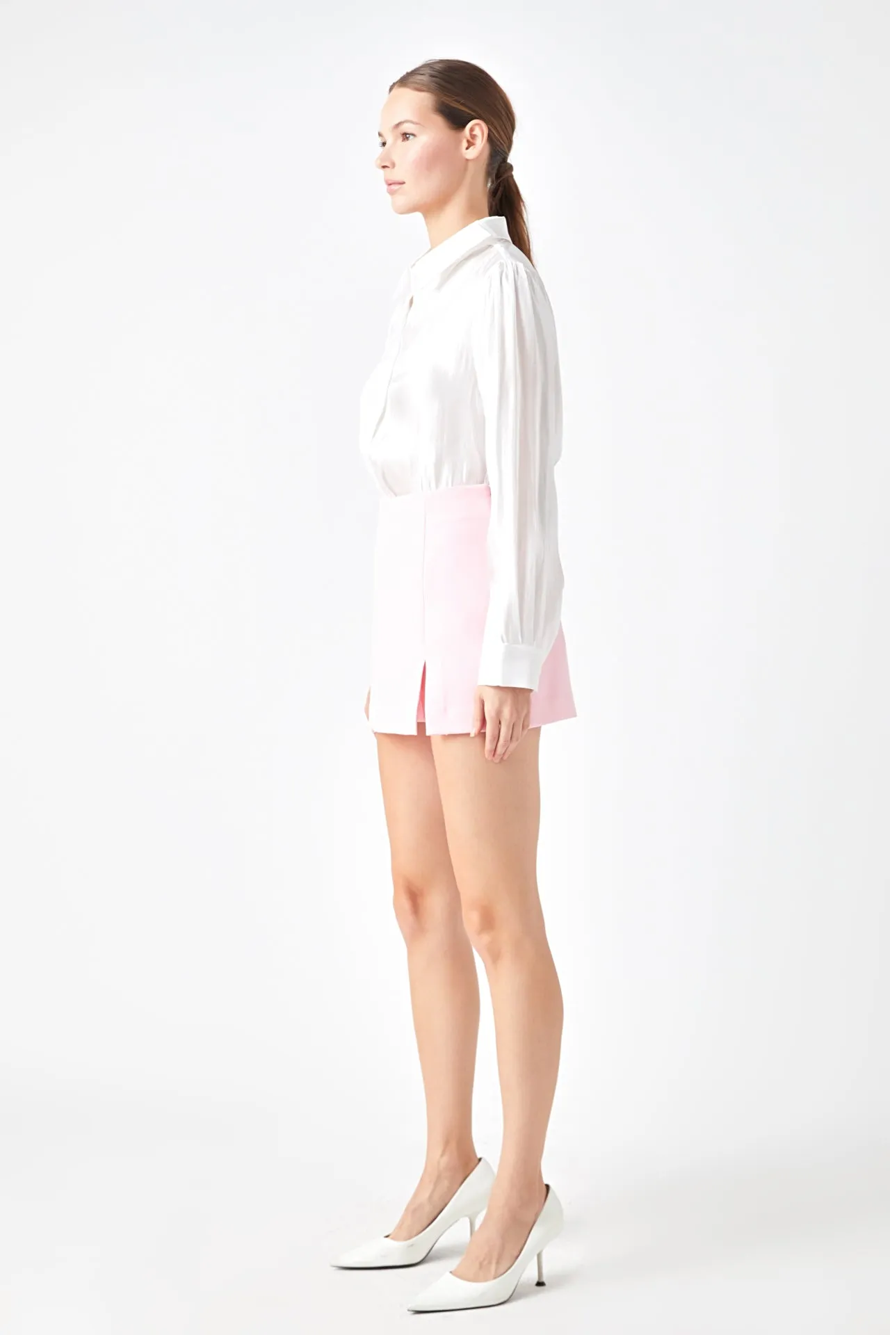 Slit Detail Skort - Final Sale sold by Endless Rose product image thumbnail 3