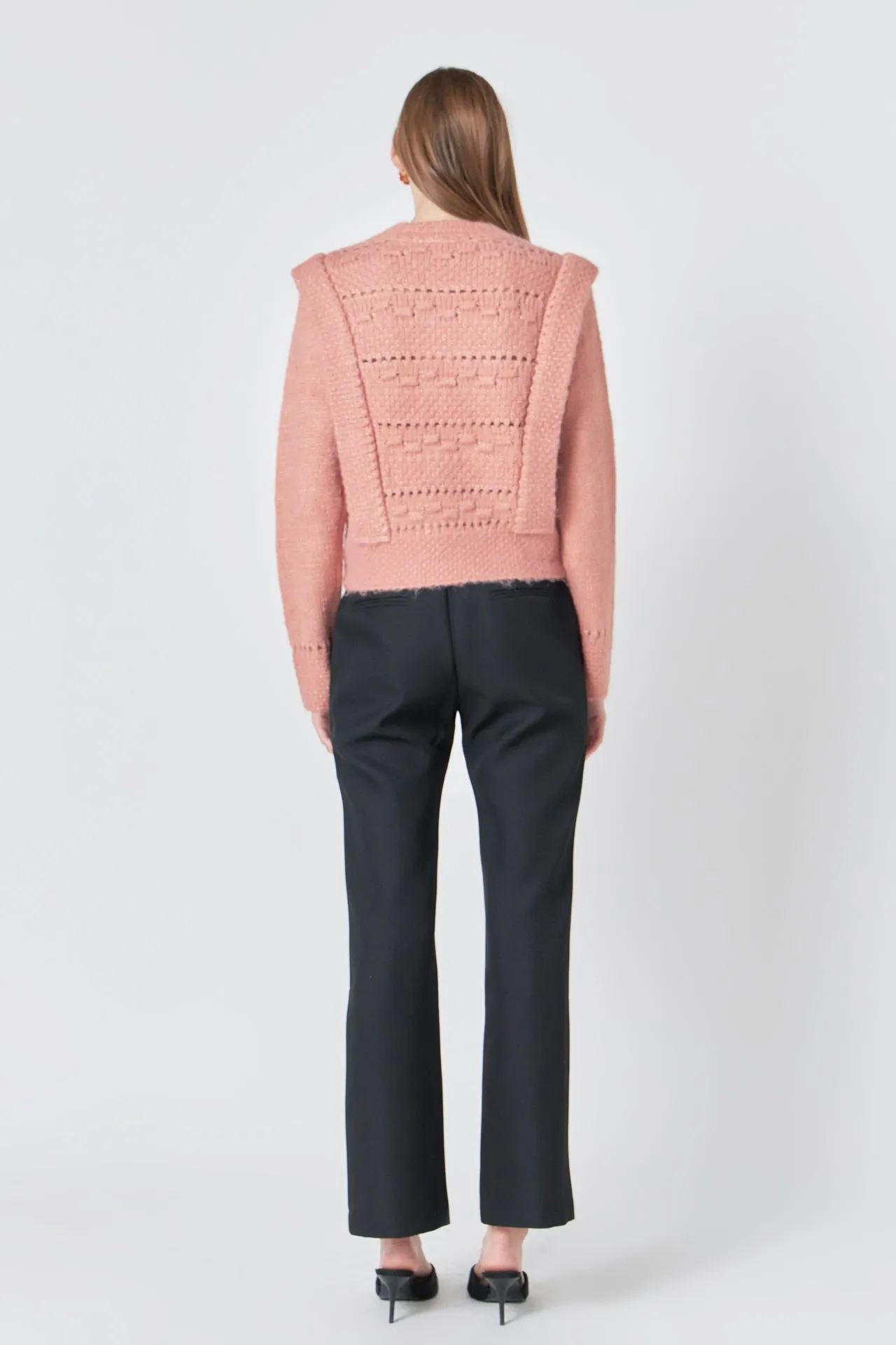 Chunky Wool Knit Detailed Sweater sold by Endless Rose product image thumbnail 4