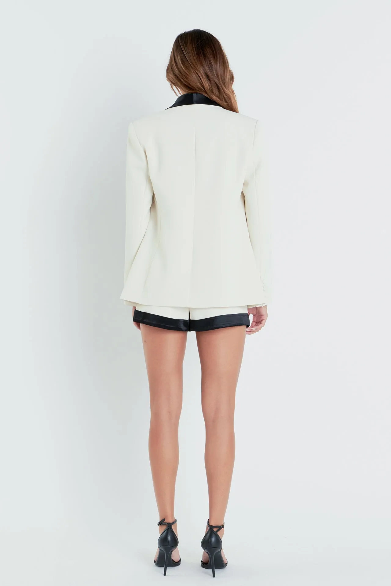 Satin Lapel Blazer sold by Endless Rose product image thumbnail 4