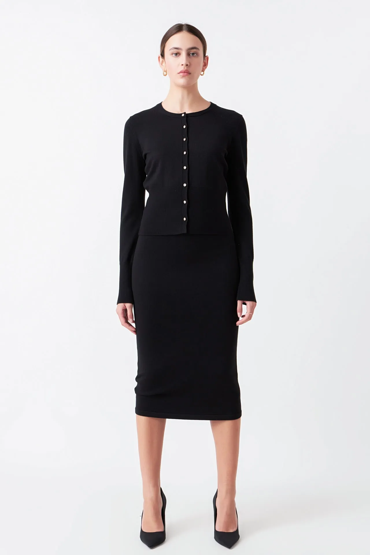 Jewel Embellished Sweater Cardigan sold by Endless Rose