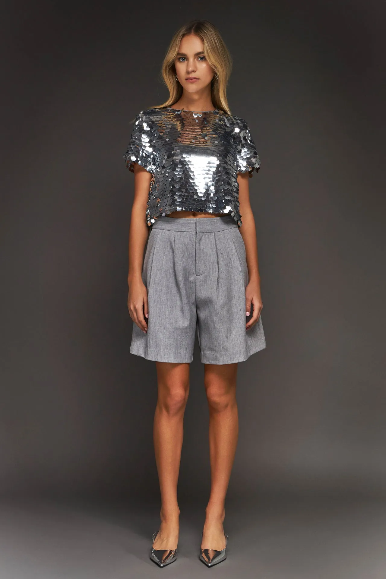 Sequin Crop Top sold by Endless Rose