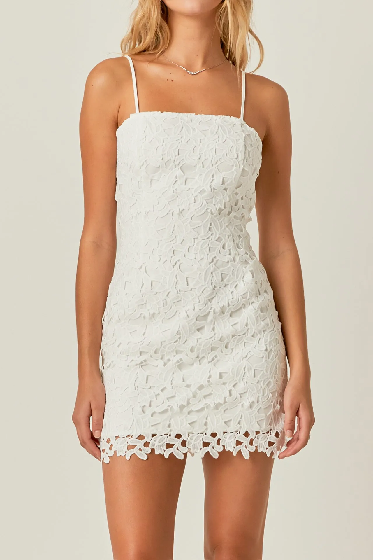 Crochet Lace Bodycon Mini sold by Endless Rose product image thumbnail 2