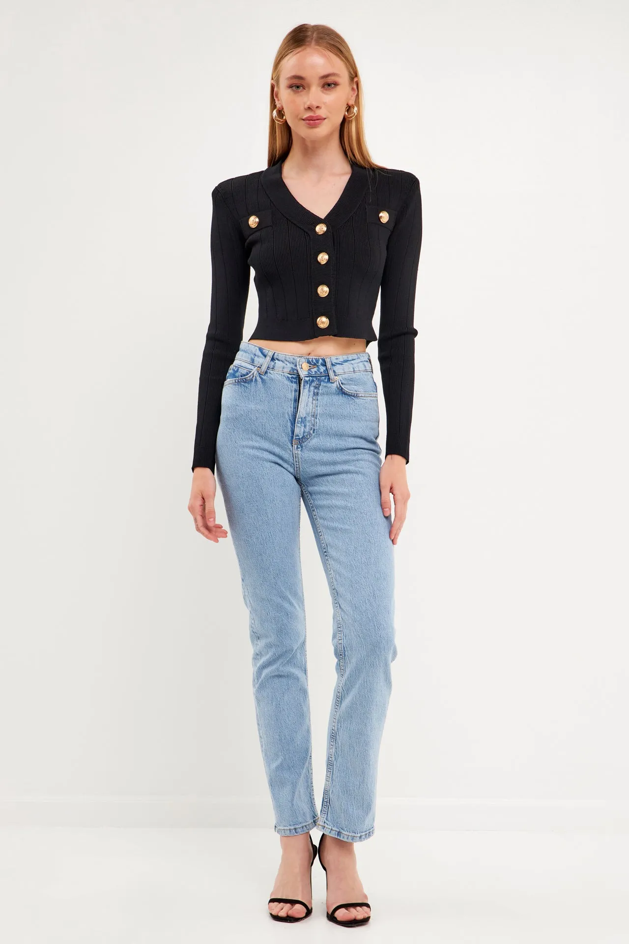 Cropped Cardigan sold by Endless Rose