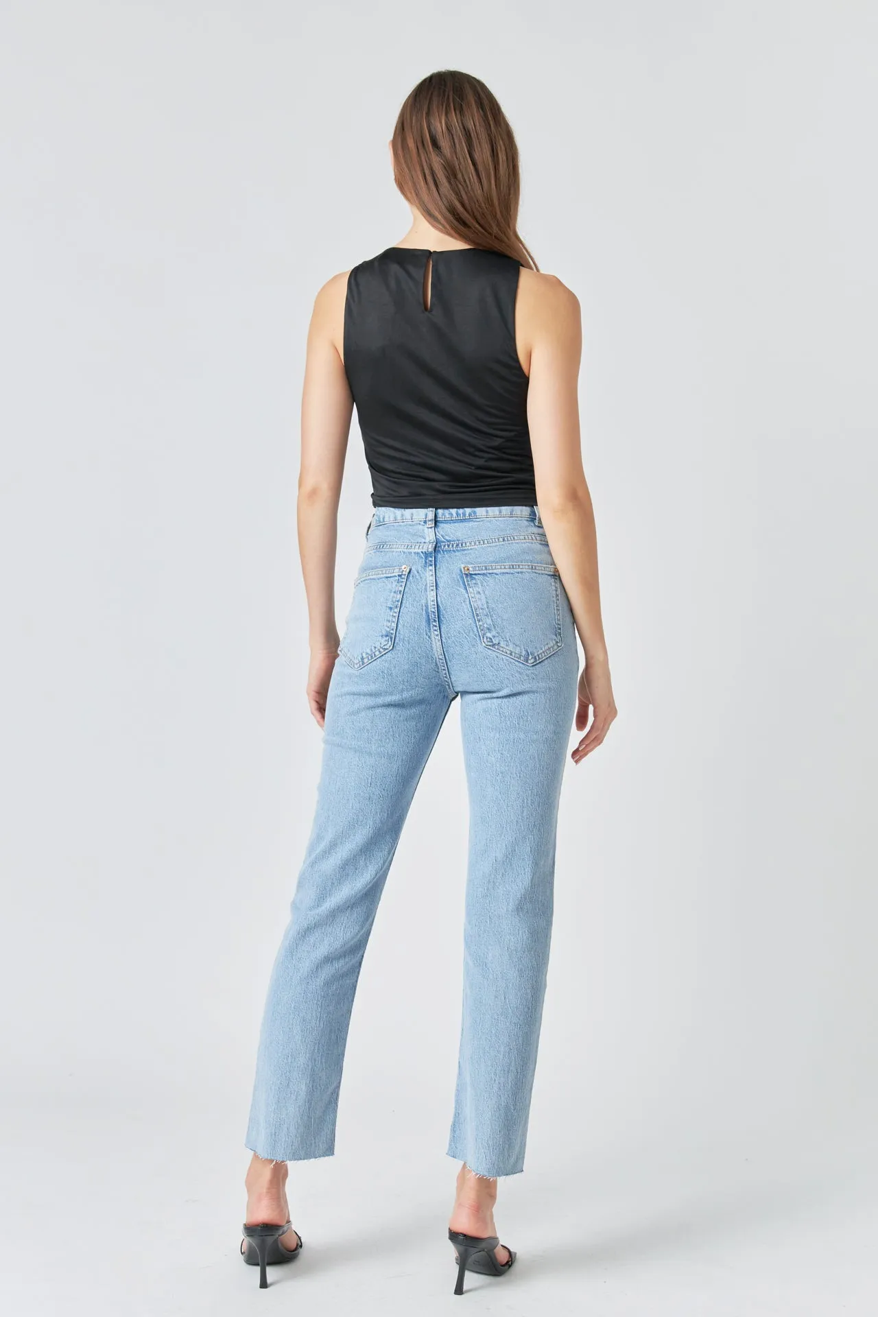 Stretch Ruched Tank Top sold by Endless Rose product image thumbnail 4