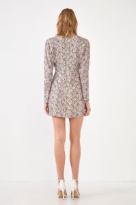 Snake Skin Mini Dress sold by Endless Rose