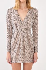 Snake Skin Mini Dress sold by Endless Rose