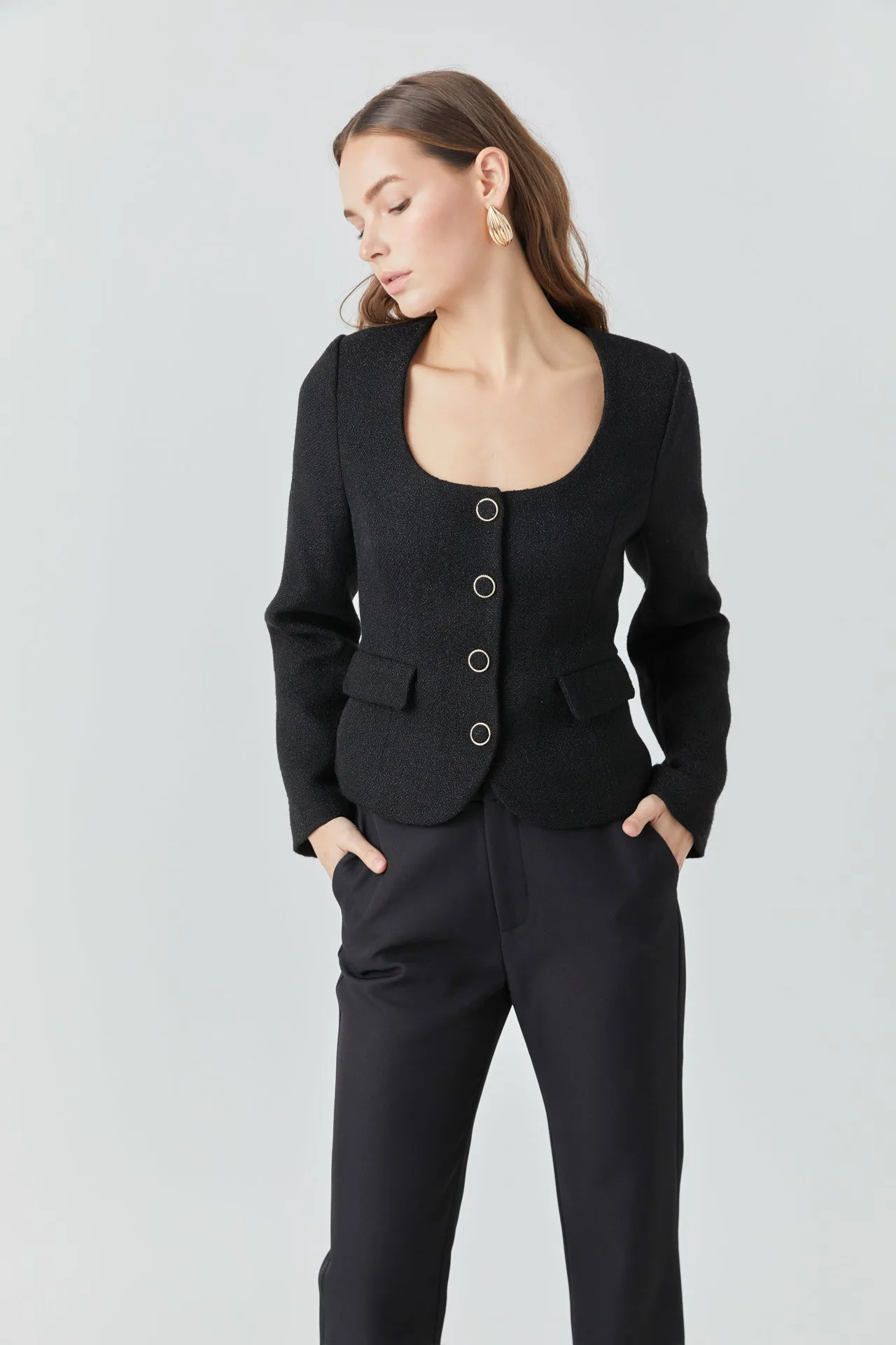 Tweed Jacket sold by Endless Rose product image thumbnail 5