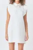 Pearl Collar Sleeveless Mini Dress sold by Endless Rose