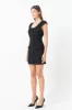 Scooped Neck Buttoned Mini Dress sold by Endless Rose