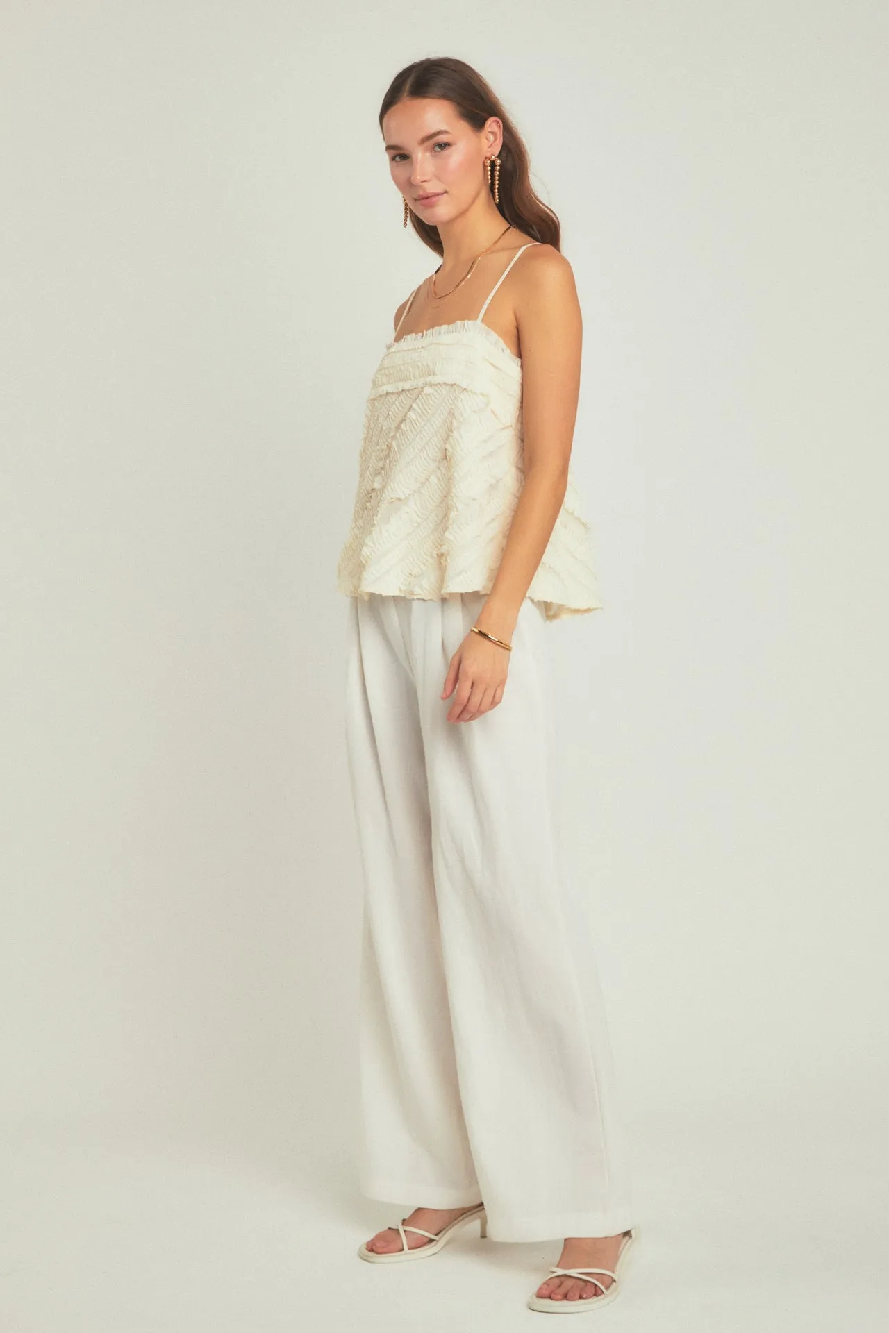 Ruffled Sleeveless Top sold by Endless Rose product image thumbnail 3