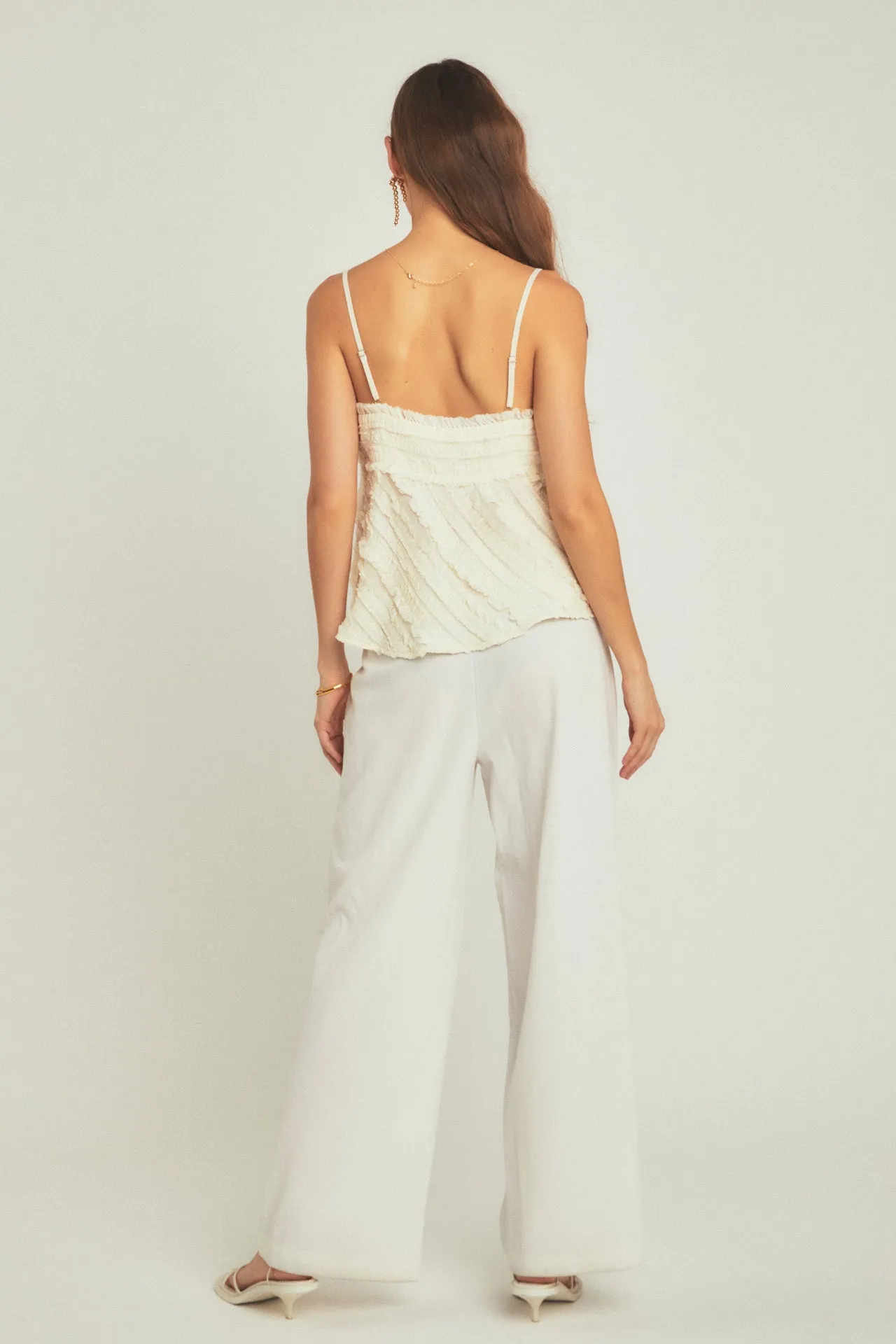 Ruffled Sleeveless Top sold by Endless Rose product image thumbnail 4