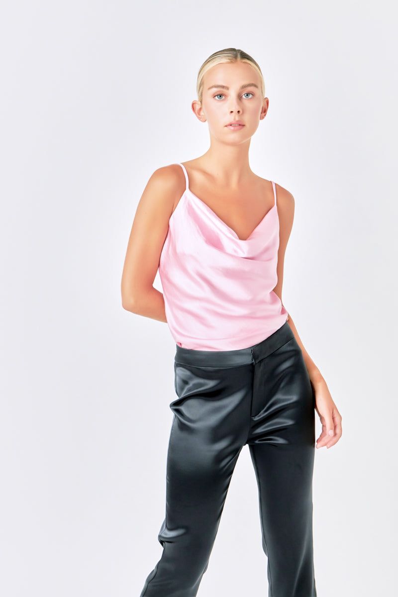 Satin Cowl Neck Top sold by Endless Rose product image thumbnail 10