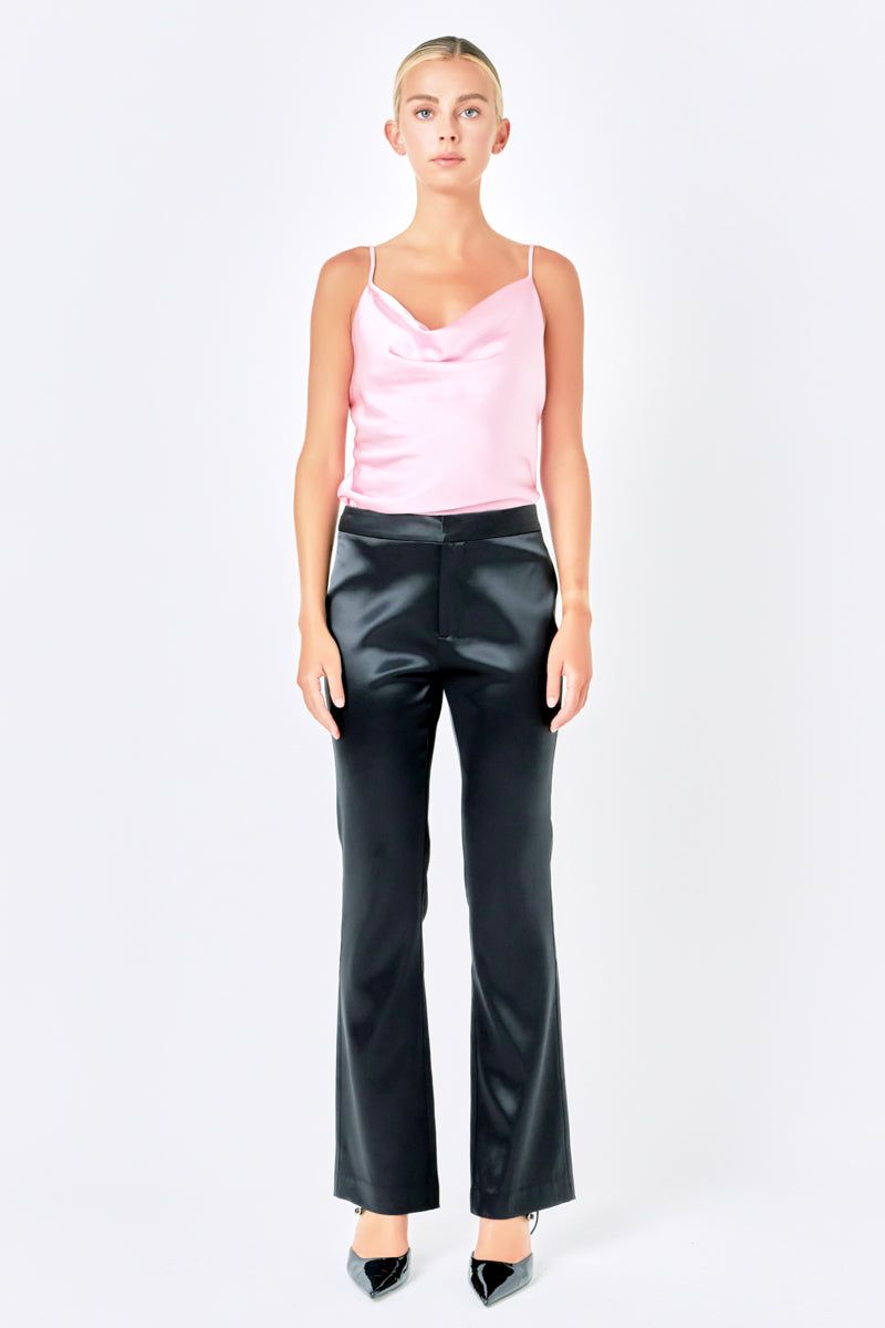 Satin Cowl Neck Top sold by Endless Rose product image thumbnail 6