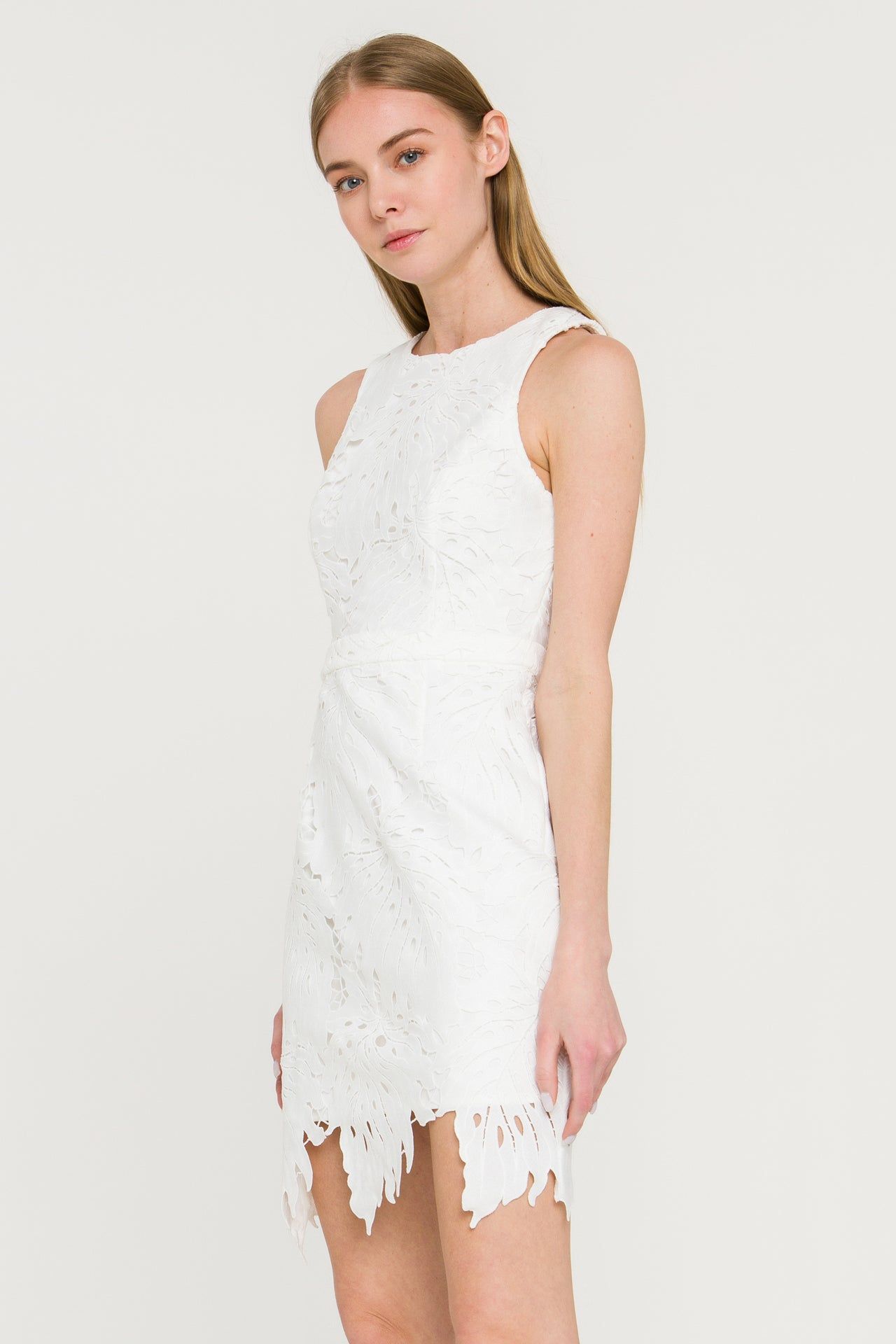 Lace Fitted Mini Dress sold by Endless Rose product image thumbnail 4