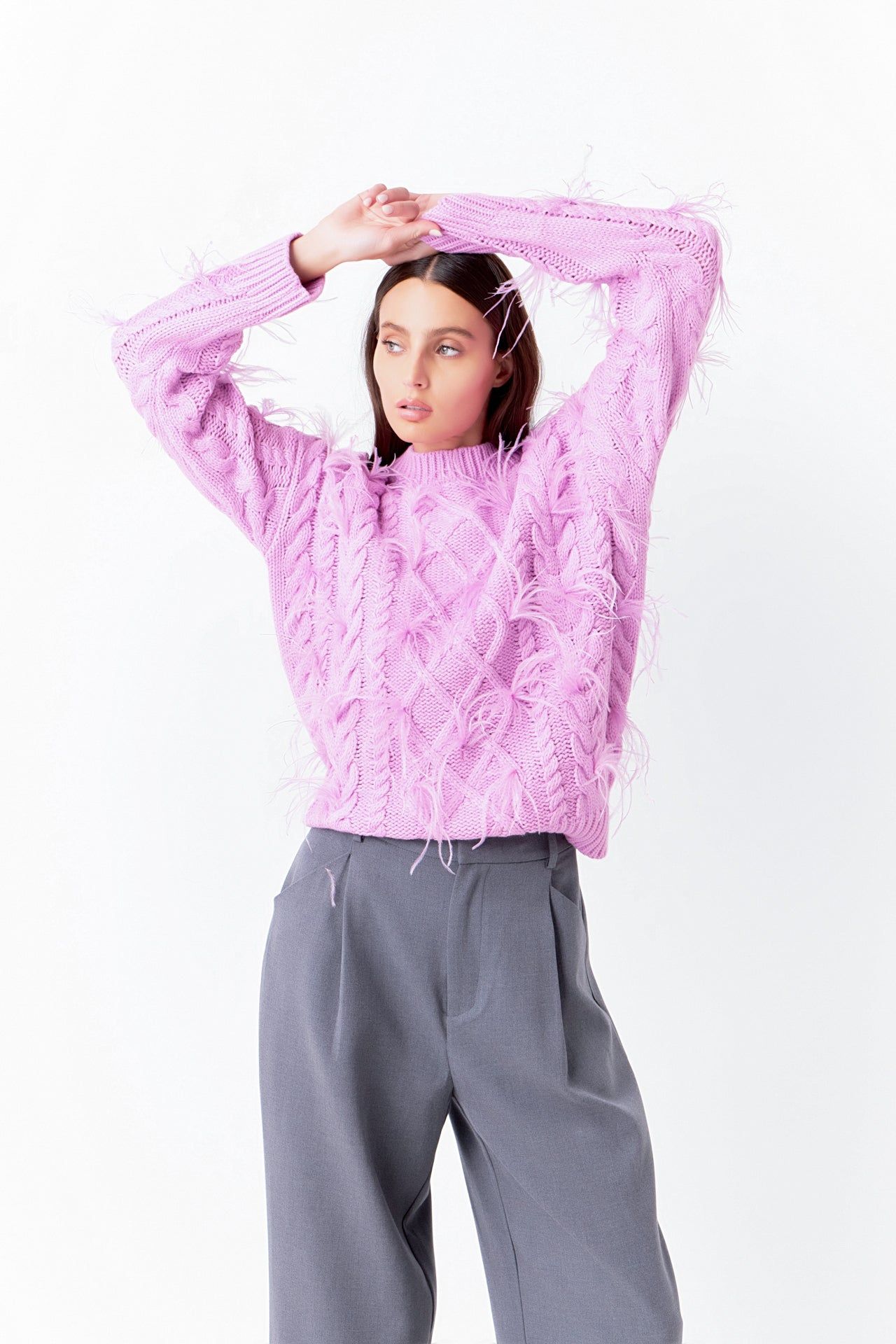 Feather Detail Sweater sold by Endless Rose product image thumbnail 5