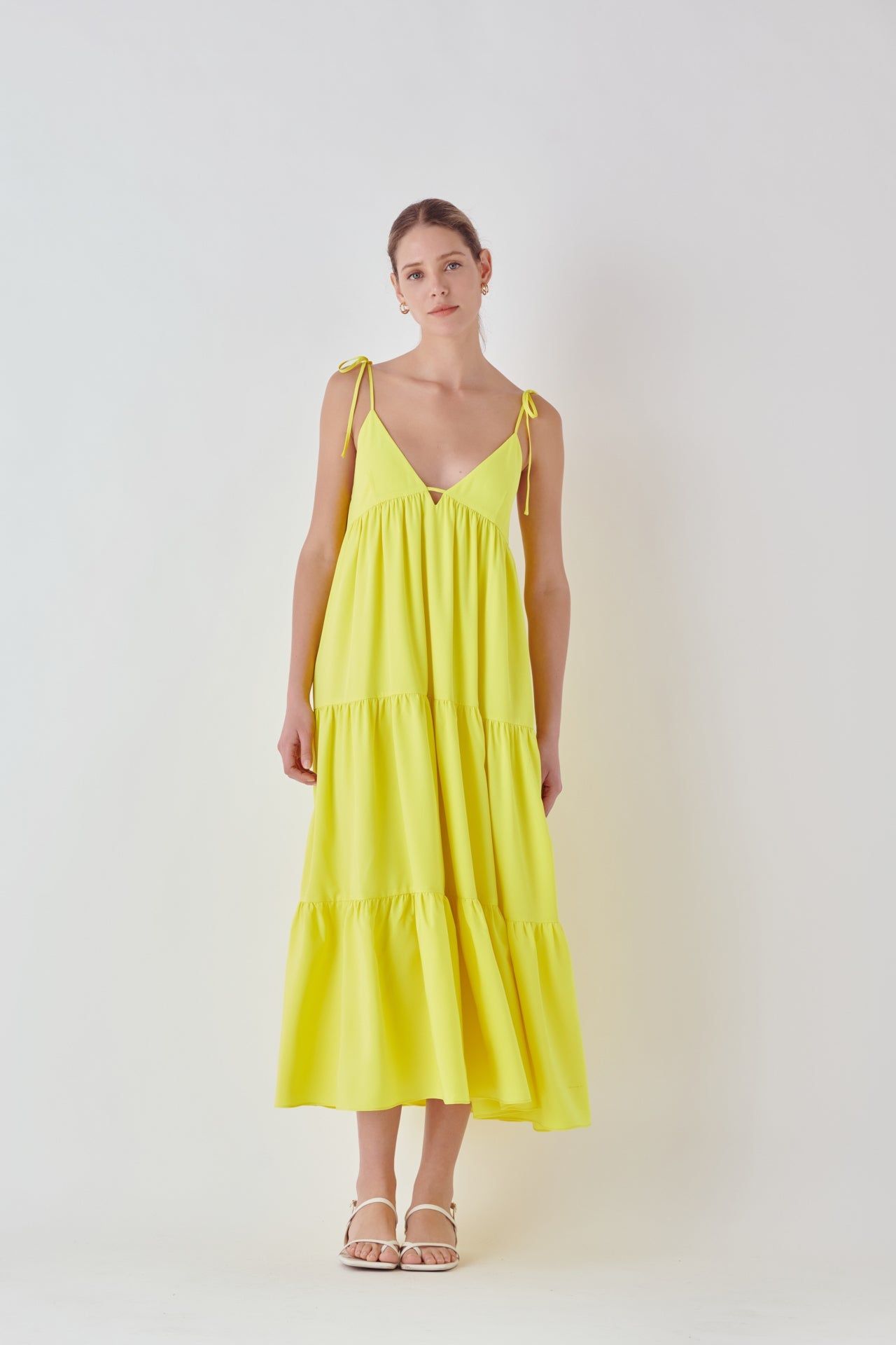 Spaghetti Tie Maxi Dress sold by Endless Rose product image thumbnail 5