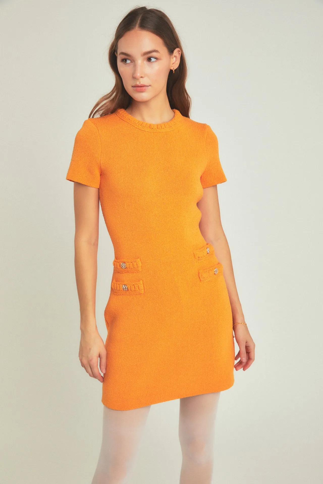 Braided Mini Knit Dress sold by Endless Rose product image thumbnail 5