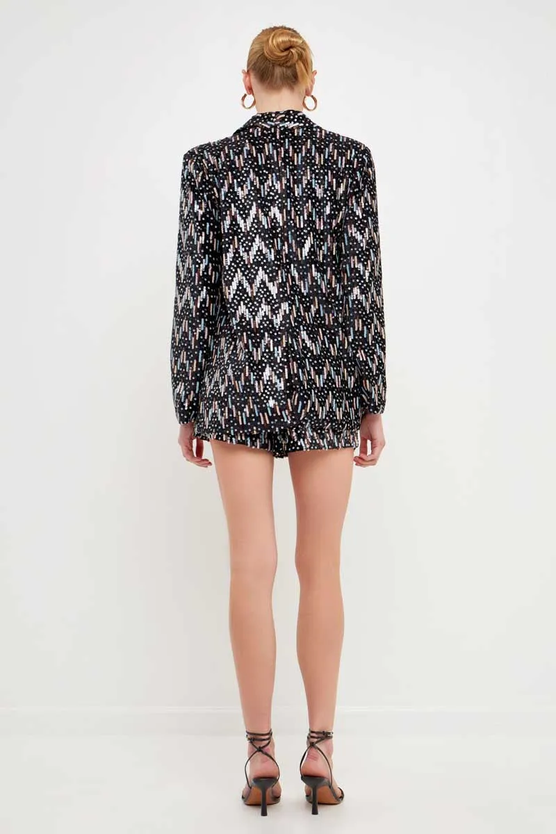 Sequin Blazer sold by Endless Rose product image thumbnail 4