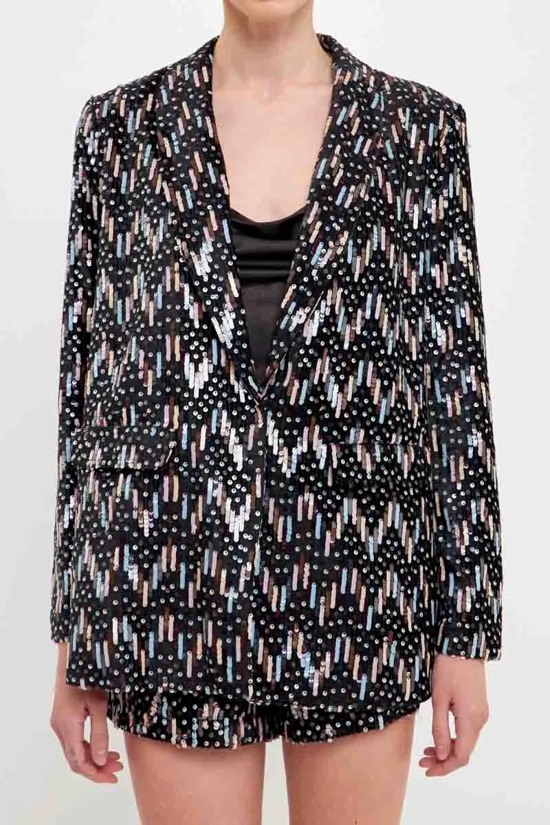 Sequin Blazer sold by Endless Rose product image thumbnail 2