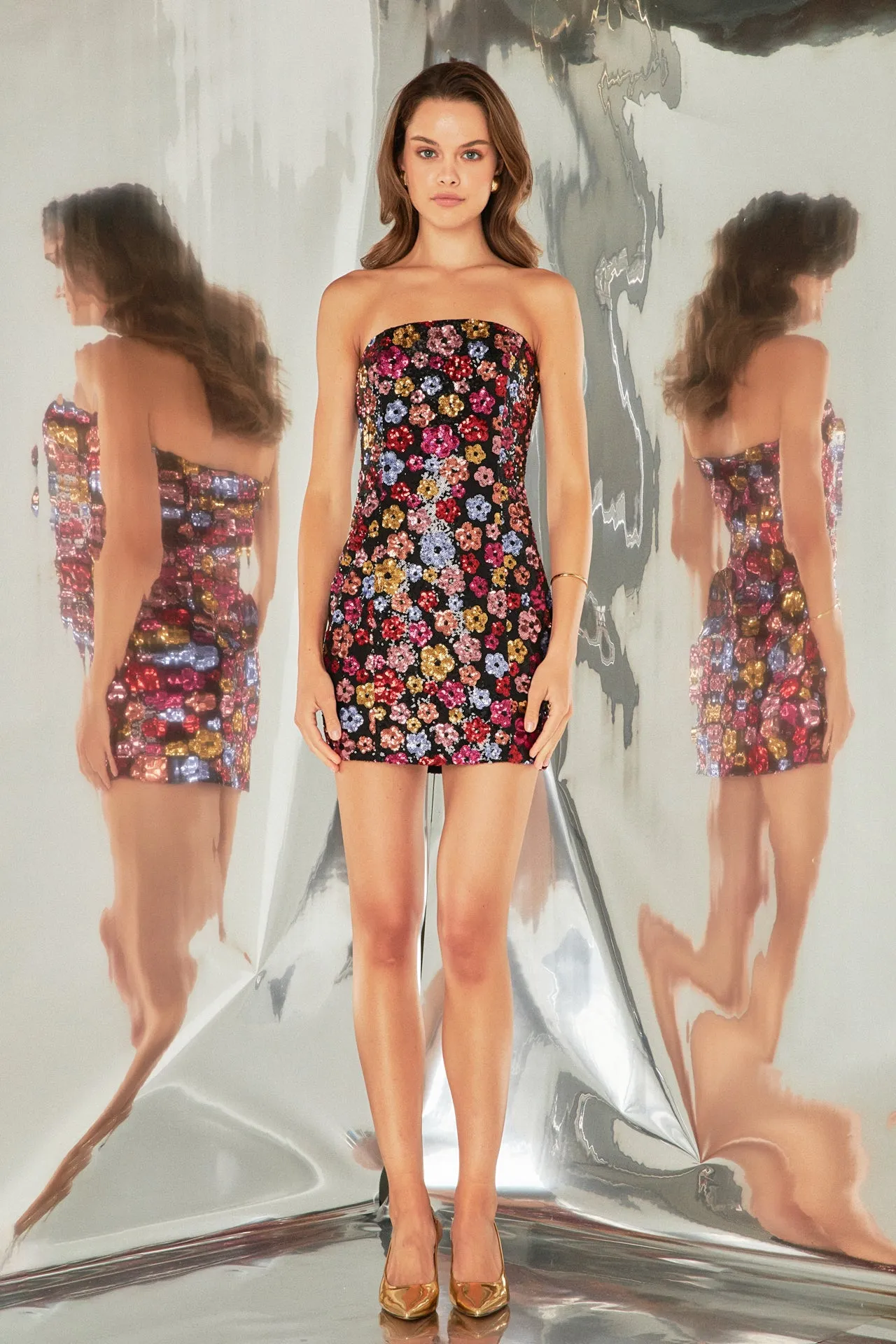 Sequins Mini Dress sold by Endless Rose product image thumbnail 3