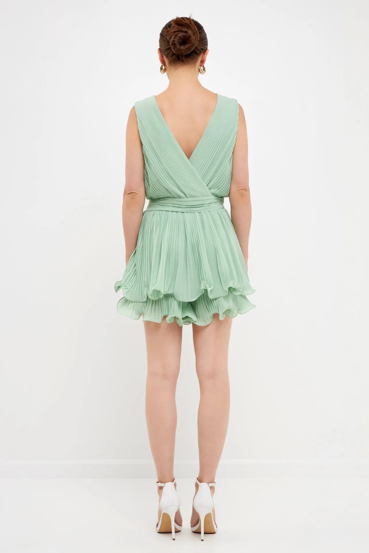 Pleated Romper sold by Endless Rose product image thumbnail 4