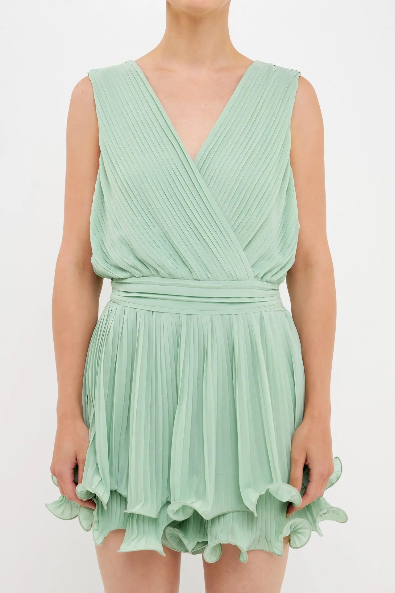 Pleated Romper sold by Endless Rose product image thumbnail 2